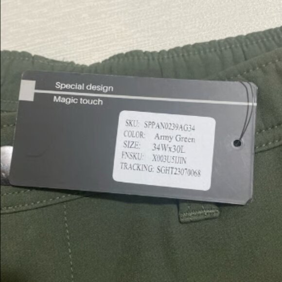 SPECIAL MAGIC Men's Waterproof Outdoor Pants Size 34x30 - Picture 9 of 9